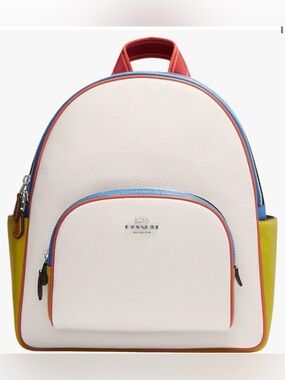2. Coach Court Colour Block Backpack